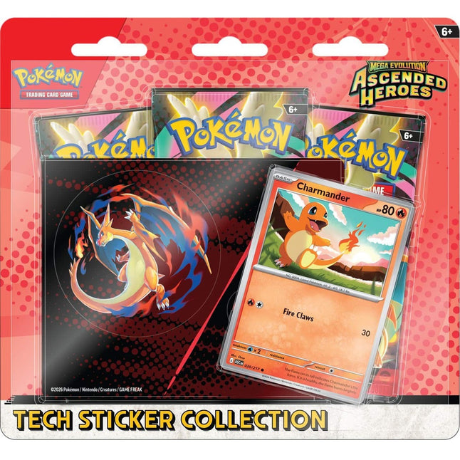 Pokèmon Ascended Heroes Teck Sticker Collection - Tilfeldig Art