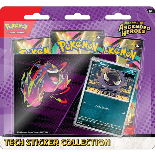 Pokèmon Ascended Heroes Teck Sticker Collection - Tilfeldig Art