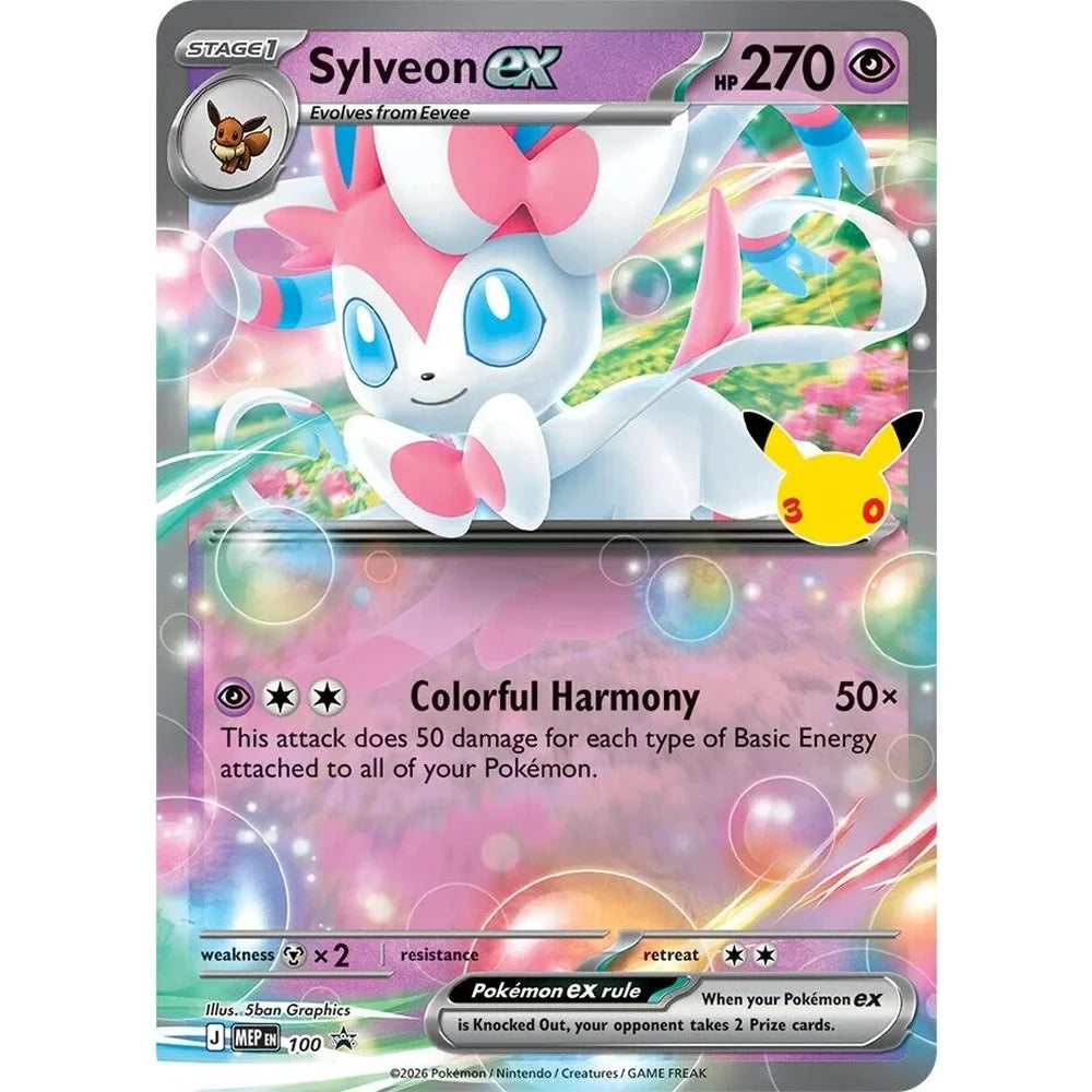 30th Anniversary Tin Sylveon ex