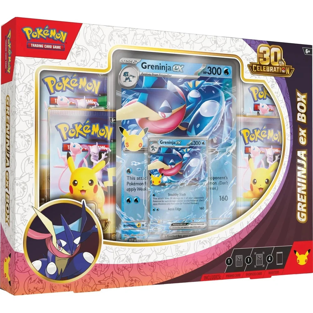 30th Anniversary Sylveon/Greninja Ex Box
