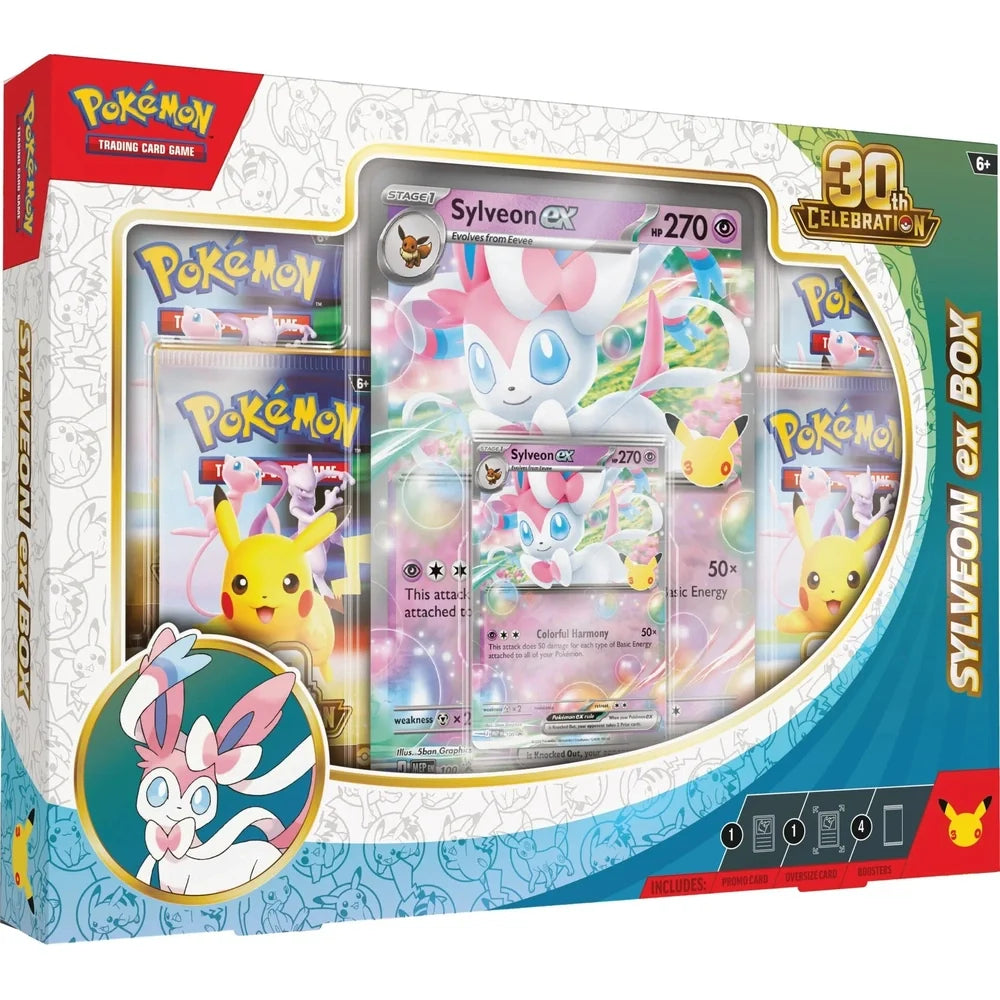 30th Anniversary Sylveon/Greninja Ex Box