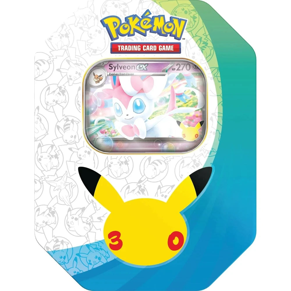 30th Anniversary Tin Sylveon ex